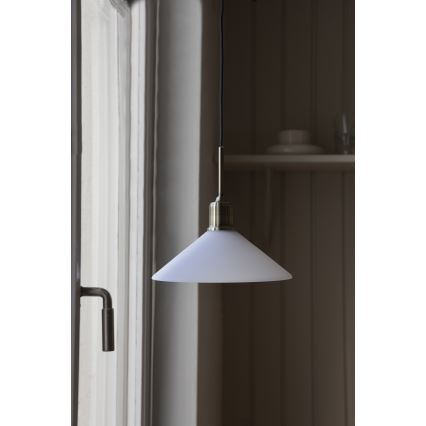 Markslöjd 108867 - Lustra ar auklu VELA 1xE27/40W/230V misiņš/balta