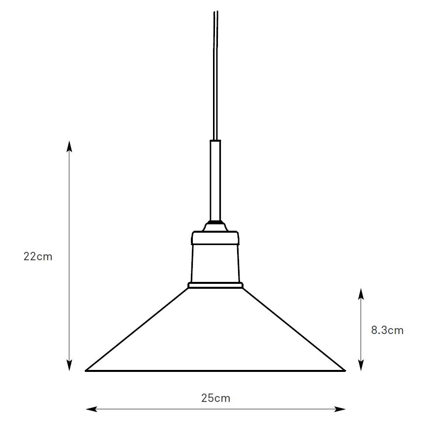 Markslöjd 108867 - Lustra ar auklu VELA 1xE27/40W/230V misiņš/balta
