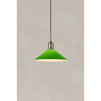 Markslöjd 108868 - Lustra ar auklu VELA 1xE27/40W/230V misiņš/zaļa