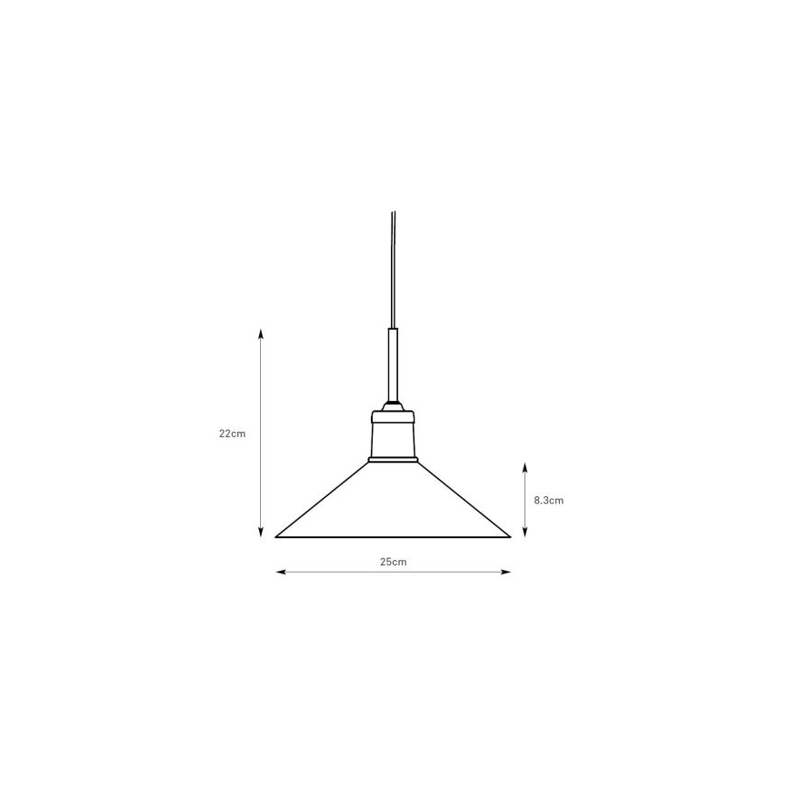 Markslöjd 108868 - Lustra ar auklu VELA 1xE27/40W/230V misiņš/zaļa