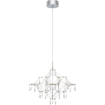 Markslöjd 108869 - LED Aptumšojama kristāla lustra ar auklu EFESOS LED/14W/230V d. 60 cm