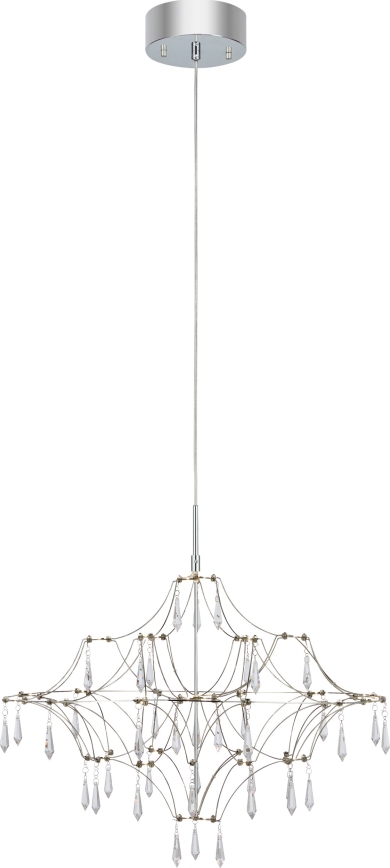 Markslöjd 108869 - LED Aptumšojama kristāla lustra ar auklu EFESOS LED/14W/230V d. 60 cm