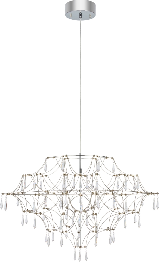 Markslöjd 108870 - LED Aptumšojama kristāla lustra ar auklu EFESOS LED/25W/230V d. 80 cm