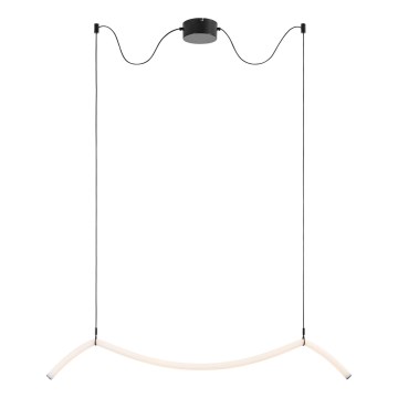 Markslöjd 108873 - LED dimējams piekaramais gaismeklis uz kabeļa MELT LED/13W/230V 112 cm melns