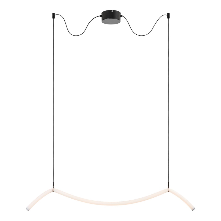 Markslöjd 108873 - LED dimējams piekaramais gaismeklis uz kabeļa MELT LED/13W/230V 112 cm melns