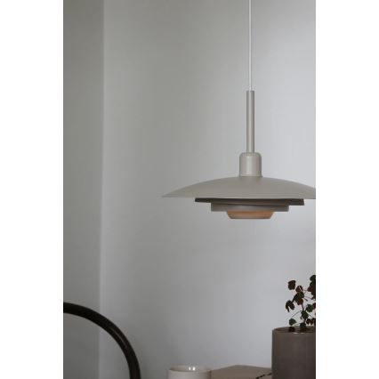 Markslöjd 108875 - pakaramā lustra PINY 1xE27/60W/230V Ø 35 cm bēša