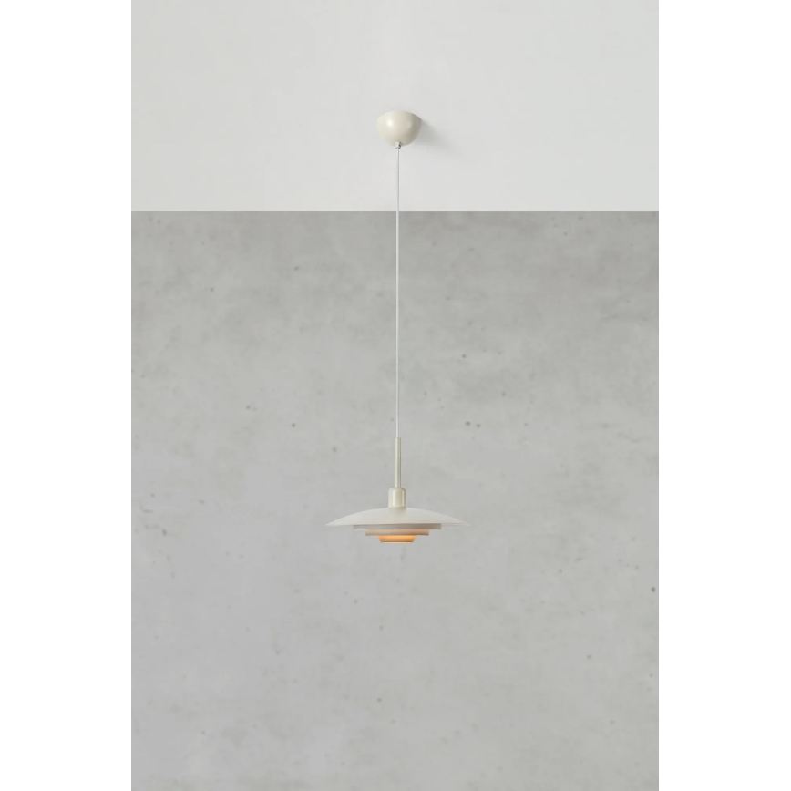Markslöjd 108875 - pakaramā lustra PINY 1xE27/60W/230V Ø 35 cm bēša