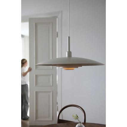 Markslöjd 108877 - Pakaramā lampa ar vadu PINY 1xE27/60W/230V Ø 57 cm bēša