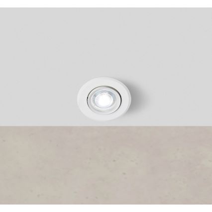 Markslöjd 108885 - LED iebūvējamais vannasistabas griestu gaismeklis ar regulējamu spilgtumu PLUTO LED/4,9W/230V CRI 90 IP44 balts