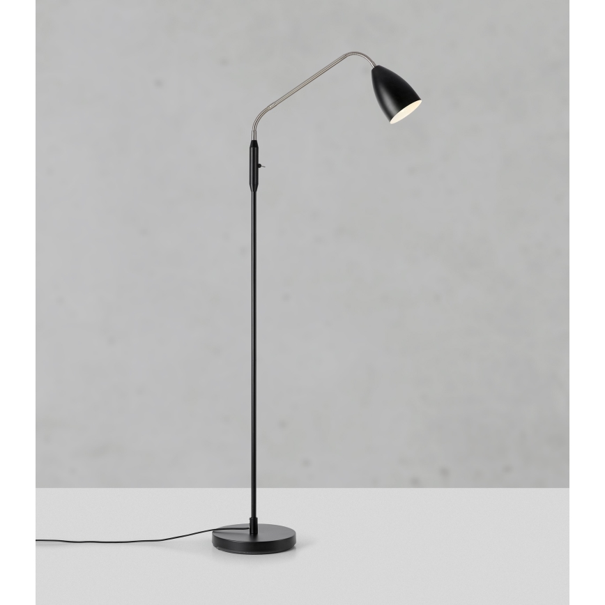 Markslöjd 108886 - LED regulējamā stāvlampe PATRO LED/4,9W/230V CRI 90 melna