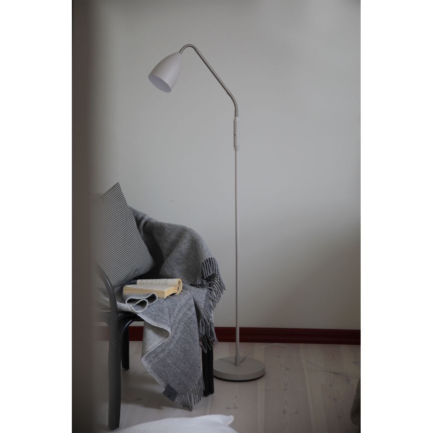 Markslöjd 108887 - LED aptumšojama grīdas lampa PATRO LED/4,9W/230V CRI 90 bēša