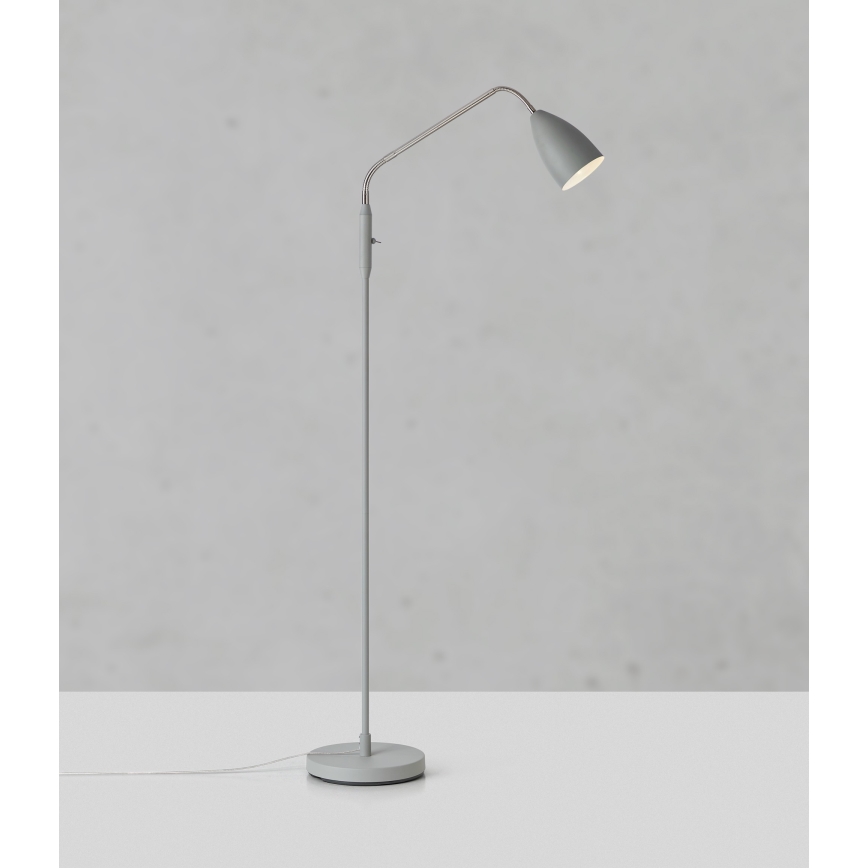 Markslöjd 108888 - LED regulējamā grīdas lampa PATRO LED/4,9W/230V CRI 90 pelēka