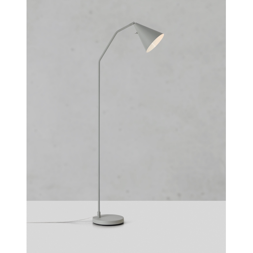 Markslöjd 108891 - Dimējama LED grīdas lampa FUNIL LED/4,9W/230V CRI 90 pelēka
