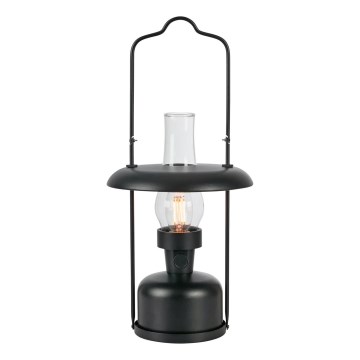 Markslöjd 108893 - LED regulējama āra uzlādējamā galda lampa FANOS LED/2,5W/3,7V 4000 mAh IP44 melna