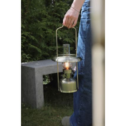 Markslöjd 108894 - LED ar regulējamu spilgtumu āra uzlādējamā galda lampa FANOS LED/2,5W/3,7V 4000 mAh IP44 misiņš