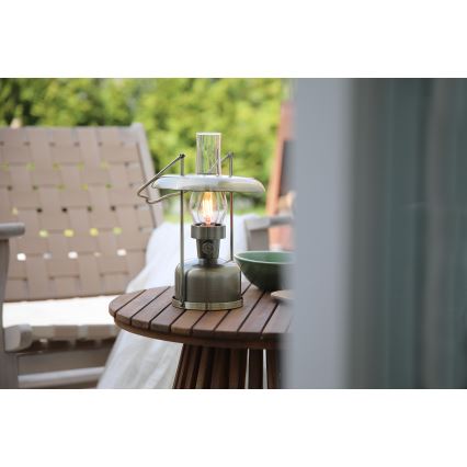 Markslöjd 108894 - LED ar regulējamu spilgtumu āra uzlādējamā galda lampa FANOS LED/2,5W/3,7V 4000 mAh IP44 misiņš
