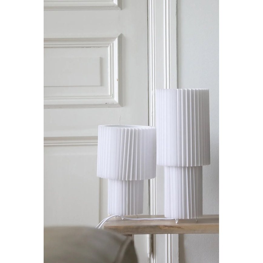 Markslöjd 108895 - Galda lampa CATIS 1xE27/60W/230V 32 cm balta