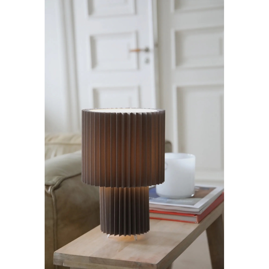 Markslöjd 108896 - Galda lampa CATIS 1xE27/60W/230V 32 cm pelēka