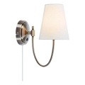 Markslöjd 108908 - Sienas lampa AMAR 1xE14/40W/230V balta/misiņš