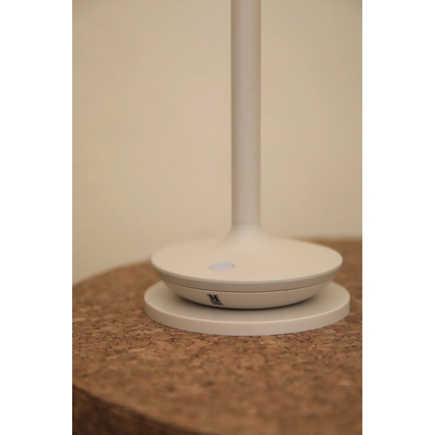 Markslöjd 108917 - LED Aptumšojama āra uzlādējams galda lampa PETIT LED/2W/1800 mAh 2200/2700/3000K IP44 pelēka