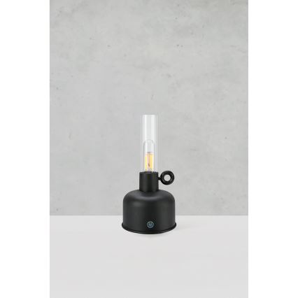 Markslöjd 108919 - LED Aptumšojama āra uzlādējams galda lampa ASTRID LED/2W/1200 mAh IP44 melna