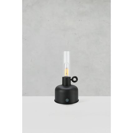 Markslöjd 108919 - LED Aptumšojama āra uzlādējams galda lampa ASTRID LED/2W/1200 mAh IP44 melna