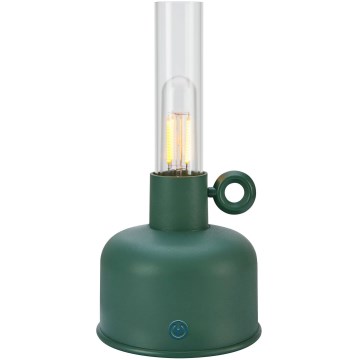 Markslöjd 108920 - LED Aptumšojama āra uzlādējams galda lampa ASTRID LED/2W/1200 mAh IP44 zaļa