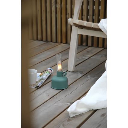 Markslöjd 108920 - LED Aptumšojama āra uzlādējams galda lampa ASTRID LED/2W/1200 mAh IP44 zaļa