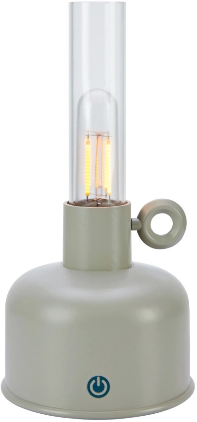 Markslöjd 108921 - LED Aptumšojama āra uzlādējams galda lampa ASTRID LED/2W/1200 mAh IP44 pelēka