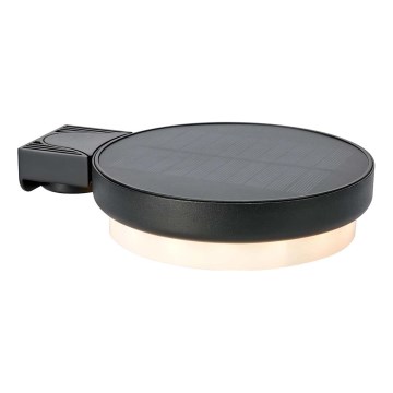 Markslöjd 108952 - LED aptumšojams saules sienas gaismeklis FRAME LED/2W/3,7V 4000 mAh IP44 melns