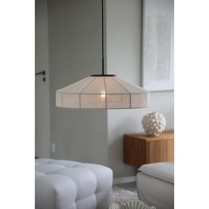 Markslöjd 108955 - Pakaramā lustra ALIA uz vada 1xE27/60W/230V Ø 57 cm krēmkrāsaina/melna