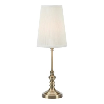 Markslöjd 108969 - Galda lampa NOBLE 1xE14/40W/230V 56 cm balta/misiņa