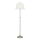 Markslöjd 108972 - Grīdas lampa OXFORD 1xE14/40W/230V balta/misiņš