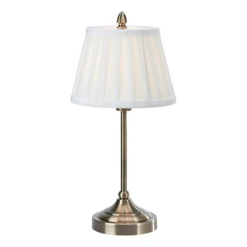 Markslöjd 108973 - Galda lampa OXFORD 1xE14/40W/230V balta/misiņš