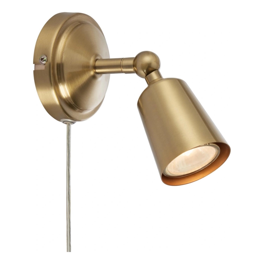 Markslöjd 108978 - Sienas prožektors TINY 1xGU10/7W/230V misiņš