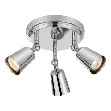 Markslöjd 108981 - Virziena gaismeklis TINY 3xGU10/7W/230V spīdīgs hroms