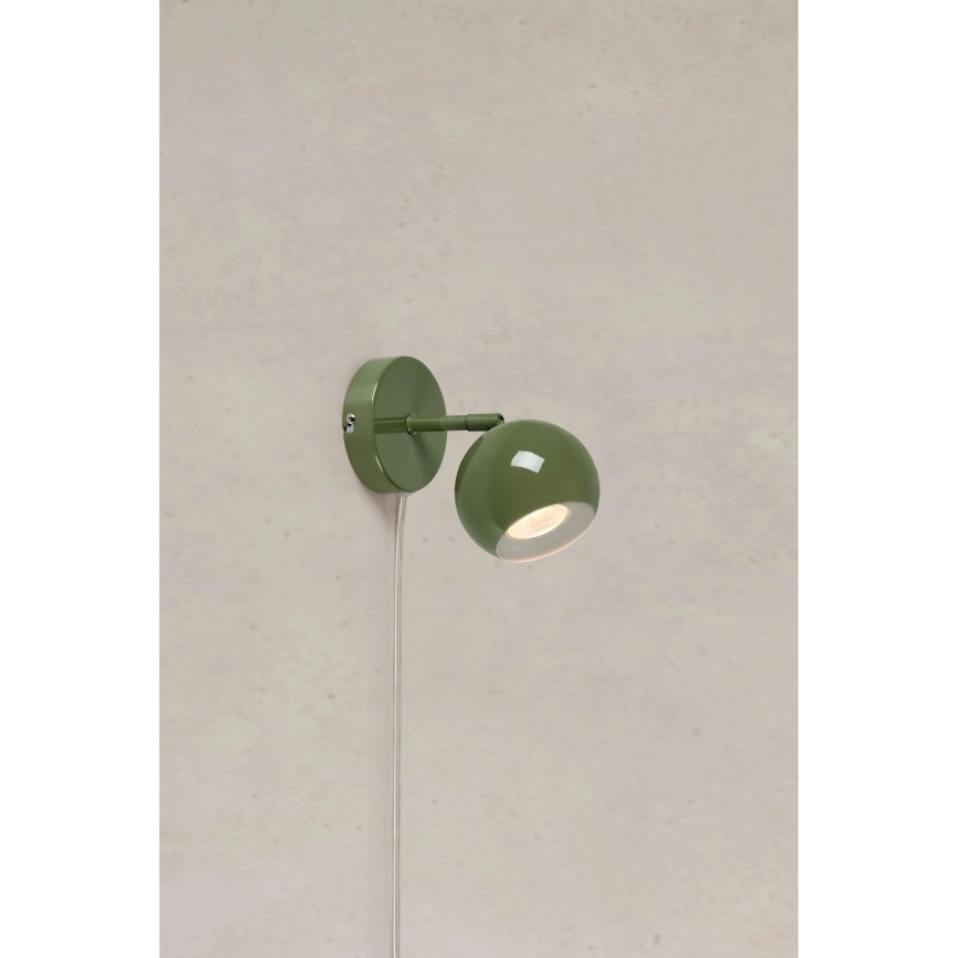 Markslöjd 108985 - Sienas punktveida gaismeklis POP 1xGU10/7W/230V zaļš