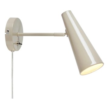 Markslöjd 108992 - Sienas lampiņa PEAK 1xE14/40W/230V pelēka