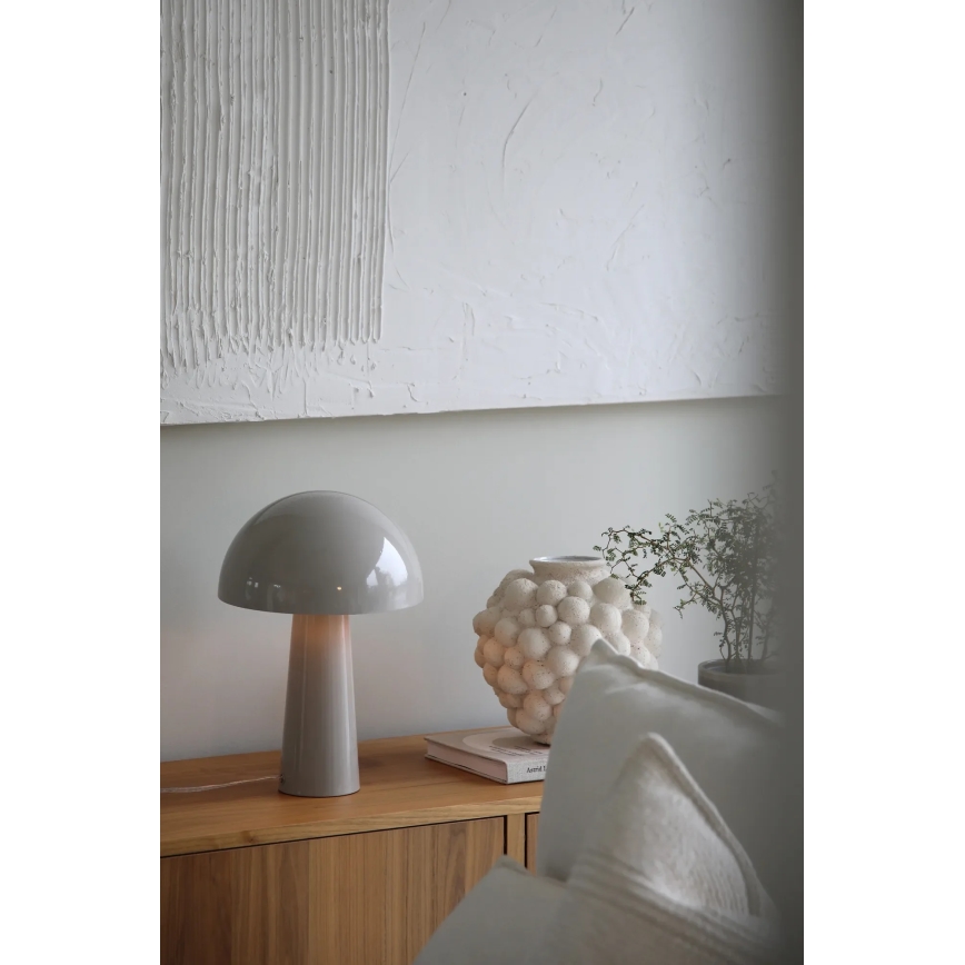 Markslöjd 108993 - Galda lampa MANTAR 1xE14/40W/230V pelēka