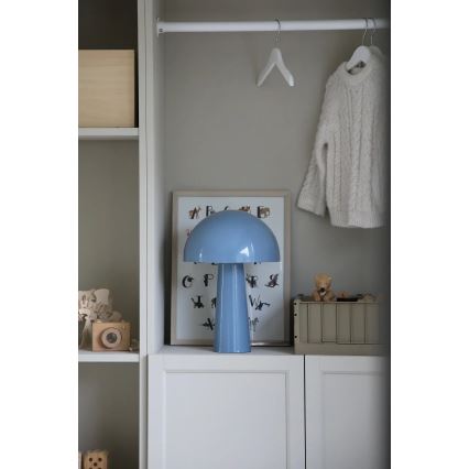 Markslöjd 108994 - Galda lampa MANTAR 1xE14/40W/230V zila