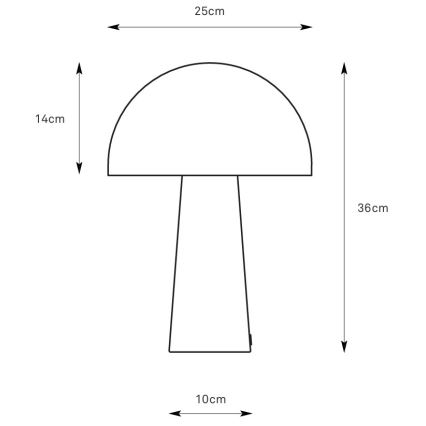 Markslöjd 108994 - Galda lampa MANTAR 1xE14/40W/230V zila