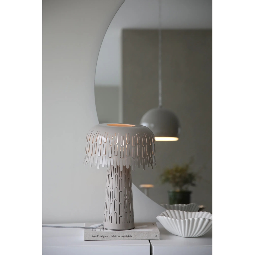 Markslöjd 109005 - Galda lampa VERBERA 1xE14/40W/230V pelēka