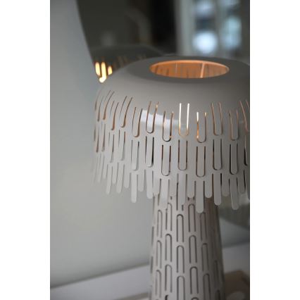 Markslöjd 109005 - Galda lampa VERBERA 1xE14/40W/230V pelēka