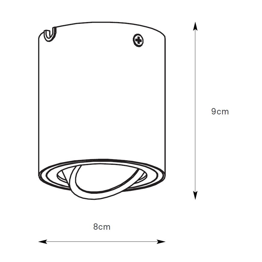 Markslöjd 109020 - DIRETTO LED/5W/230V dimmējams virziena gaismeklis CRI 90 balts
