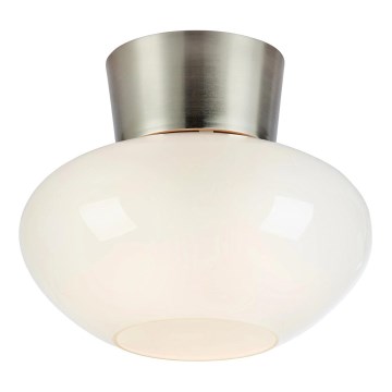 Markslöjd 109025 - griestu lampa vannas istabai MALAGA 1xE27/40W/230V Ø 25 cm IP44 matēts hroms