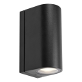 Markslöjd 109110 - regulējams LED āra sienas gaismeklis ALOR, 2xLED/4,9W/230V, IP65, melns