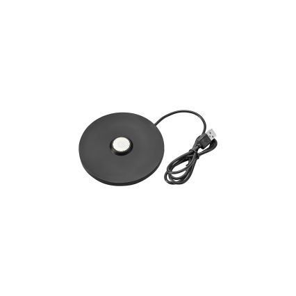 Markslöjd 109126 - ANNO LED dimējama uzlādējama skārienjūtīga galda lampa 1xE14/2W/2000 mAh balta/misiņš