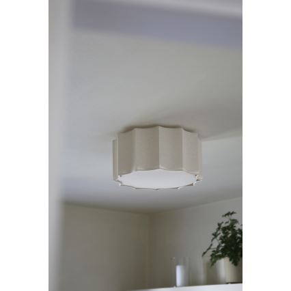 Markslöjd 109134 - Griestu lampa OLEA 2xE27/11W/230V Ø 35 cm no lina