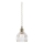 Markslöjd 109136 - GOTA karājamā lampa uz kabeļa 1xE14/40W/230V misiņš/caurspīdīgs