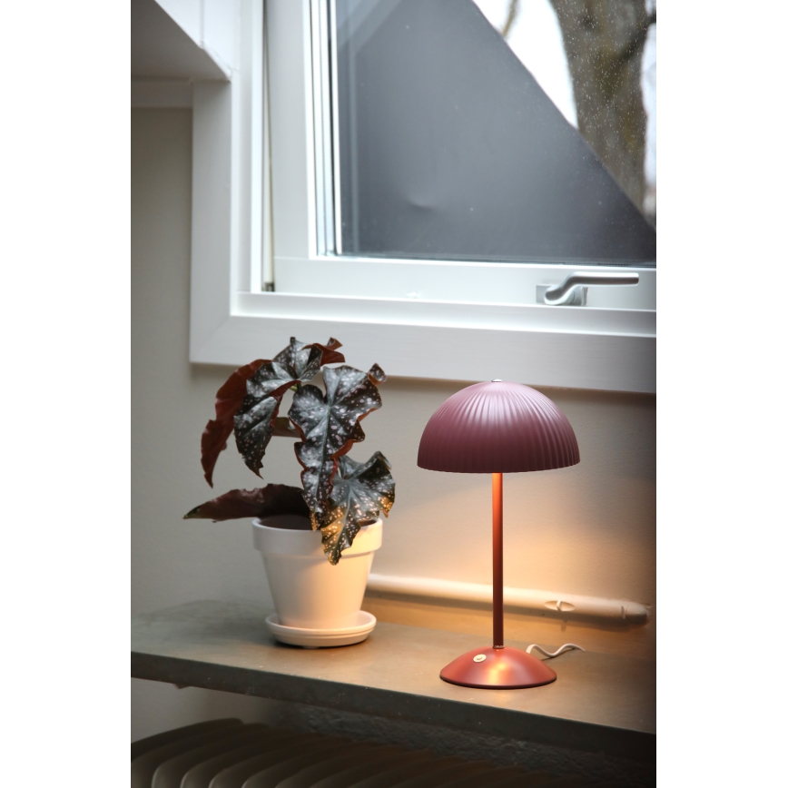 Markslöjd 109142 - Galda lampa ZIN 2xG9/20W/230V rozā